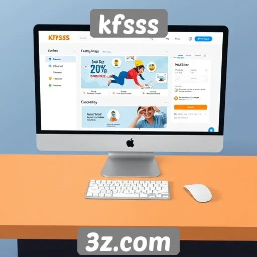 Análise da interface do usuário do site kfsss